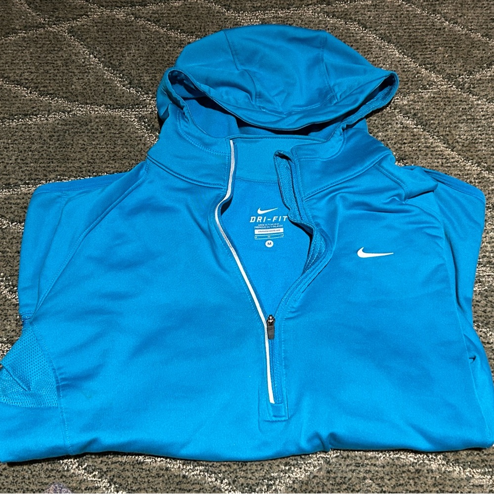 Hoodie Nike teal sweatshirt medium